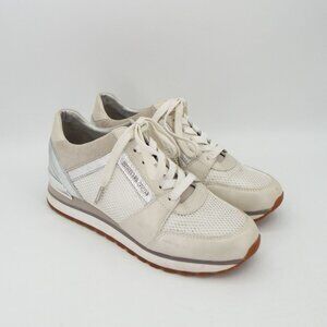 MICHAEL Michael Kors Leather and Textile Sneakers Size 6M